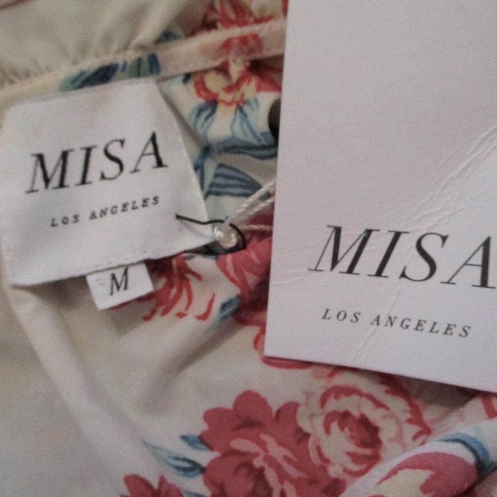 MISA Los Angeles Ximena Ruffled Floral Print Mini - Picture 9 of 11